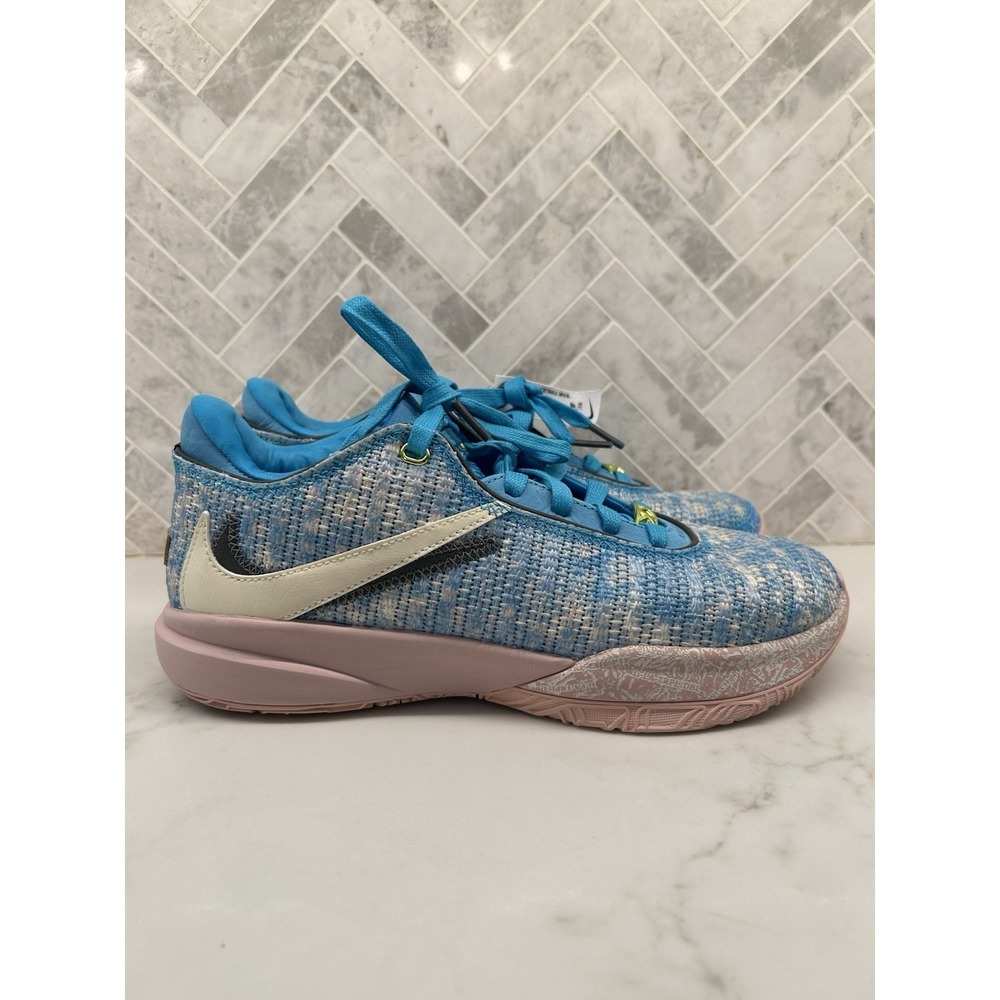 Nike Lebron XX 20 ASW All Star Weekend DV1191-400 Pink Blue Sneakers Mens Size 8